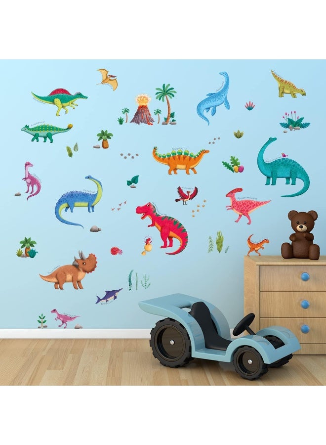 DECOWALL DS9-2115 16 Dinosaur Wall Stickers - Image 4