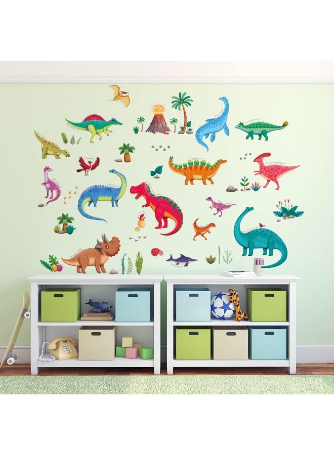DECOWALL DS9-2115 16 Dinosaur Wall Stickers - Image 3