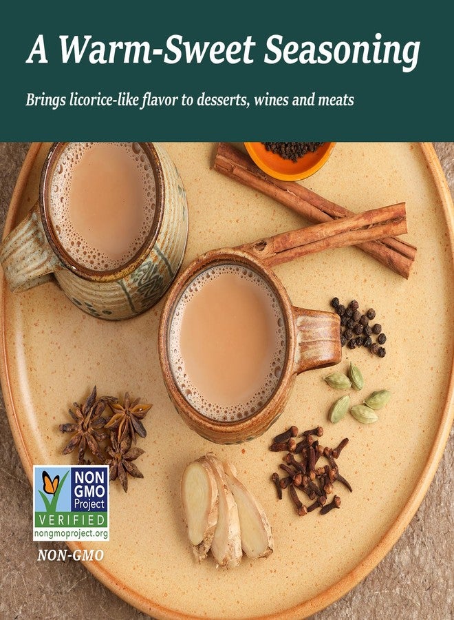 Soeos Star Anise Seeds 6oz (170g), Non-GMO Verified, Great for Baking and Tea, Anis Estrella, Whole Chinese Star Anise Pods, Dried Anise Star Spice - Image 2
