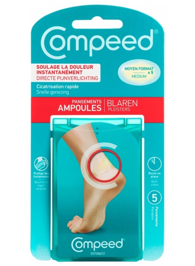 Blisters Medium Size 5 Plasters