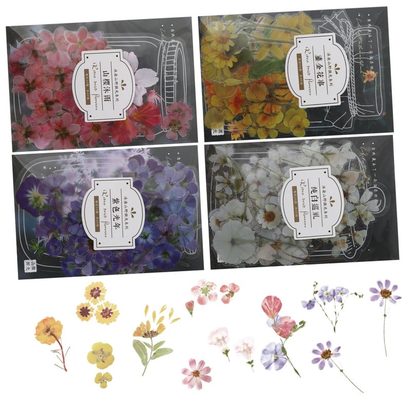 Floral Sticker Set 160 Pcs DIY Plant Decals for Journaling Scrapbooking Crafting - Image 2