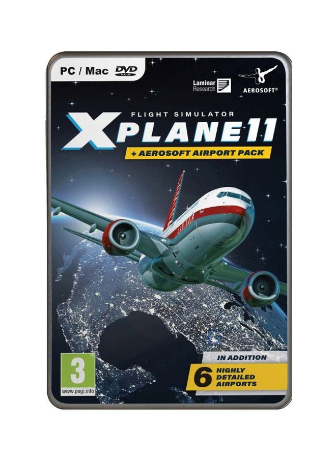 X Plane 11 With Aerosoft Airport Pack - (Intl Version)