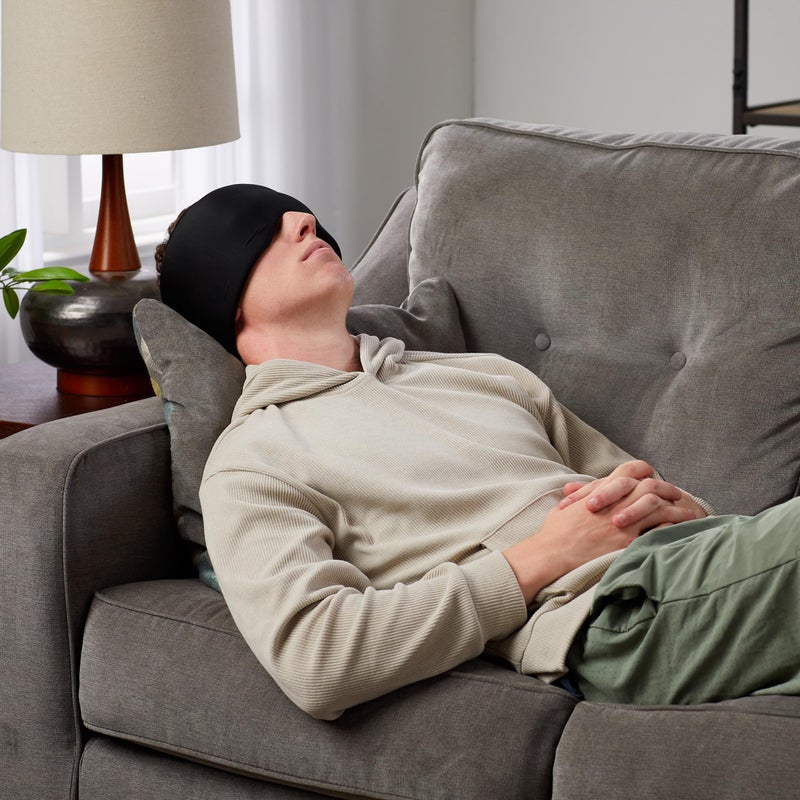 MUELLER Sports Medicine EZ Relief Migraine Cap, Ice Pack for Injuries and Pain Relief, Hot & Cold Therapy, Black - Image 3