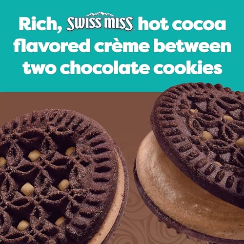Glutino Swiss Miss Gluten Free Hot Cocoa Flavored Sandwich Cookies, Gluten Free Snacks, 10.5 oz. - Image 2