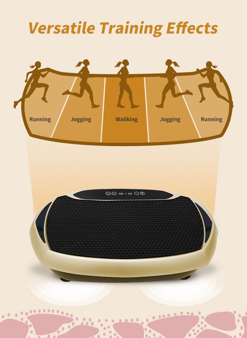 ETG Vibration Plates, Vibration Fitness Exercise Machine for Home Use, with Bluetooth Speaker 56*34*13.5cm - Image 5