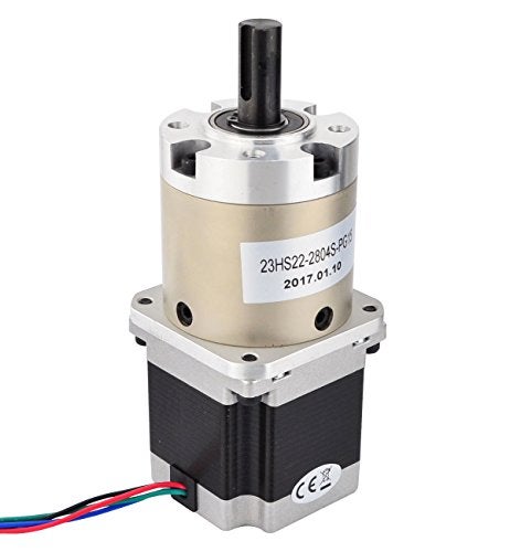 STEPPERONLINE 15:1 Planetary Gearbox Nema 23 Stepper Motor 2.8A for DIY CNC Mill Lathe Router - Image 2