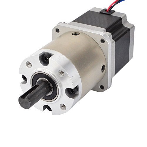 STEPPERONLINE 15:1 Planetary Gearbox Nema 23 Stepper Motor 2.8A for DIY CNC Mill Lathe Router - Image 1