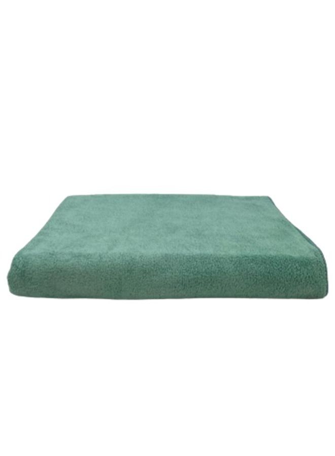 BYFT Spring (Mint Green) Microfiber Hair Towel (70 x 140 Cm-Set of 1 Pc) Highly absorbent and Quick Dry Bath linen-450 Gsm - Image 4