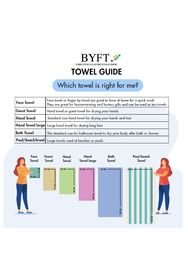 BYFT Spring (Mint Green) Microfiber Hair Towel (70 x 140 Cm-Set of 1 Pc) Highly absorbent and Quick Dry Bath linen-450 Gsm - Image 5