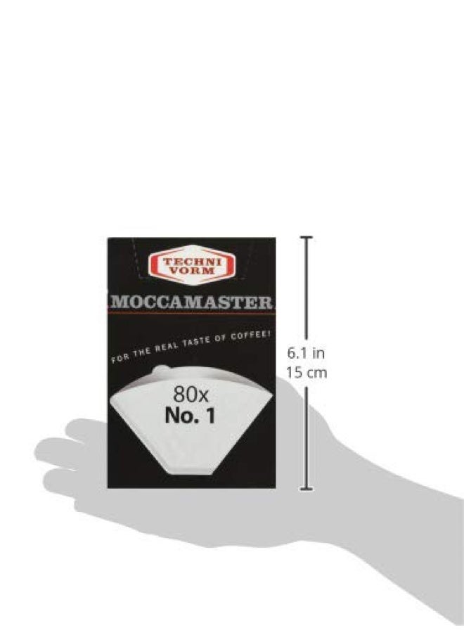Moccamaster Technivorm  85090 Cup-One Paper Filters 80 Count White - Image 3