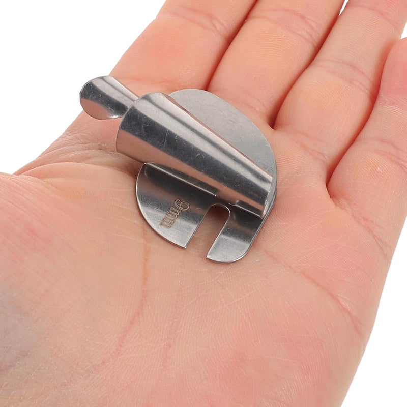 6pcs Sewing Machine Rolled Hemmer Foot Set 5-10mm Hemming Pressure Feet for Universal Machines, Curved Edge Stitcher Kit for Home and Industrial Sewing - Image 5