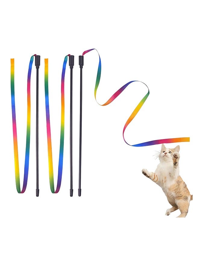 3pcs لعبة القطط الداخلية ، ألعاب عصا القطط التفاعلية للقطط كيتي هريرة ألعاب دعابة القطط. - Image 1
