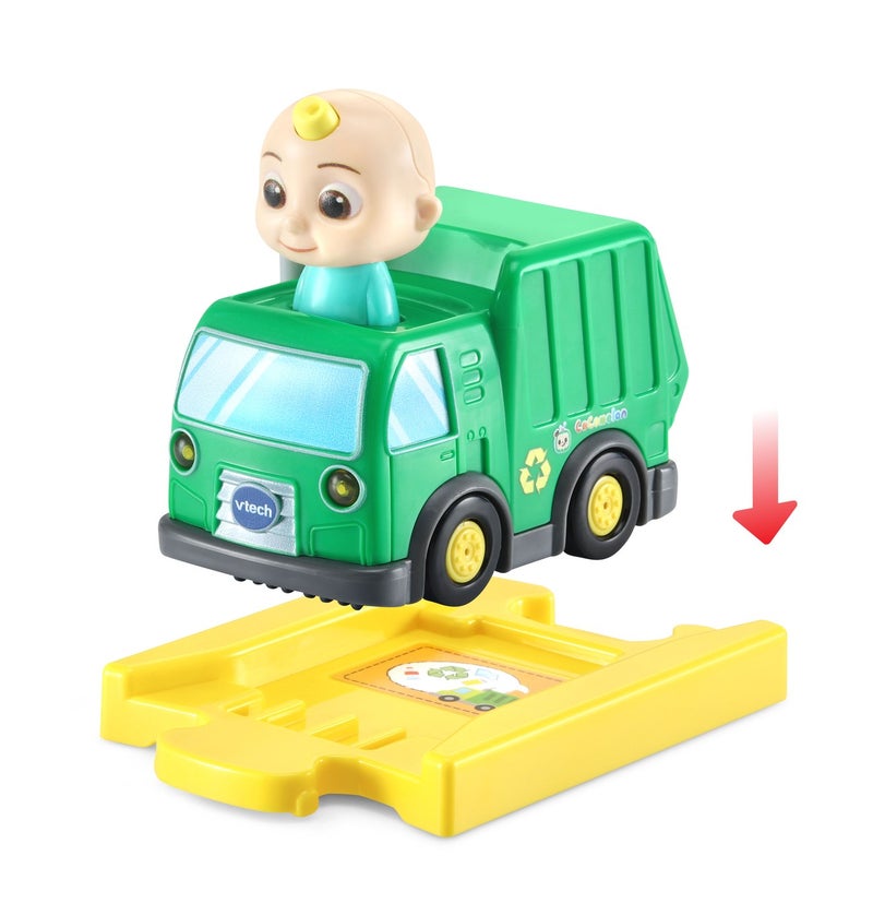 VTech CoComelon Go! Go! Smart Wheels JJ’s Recycling Truck & Track, Recycling Sounds & Songs, Ages 1.5 – 5 Years - Image 5