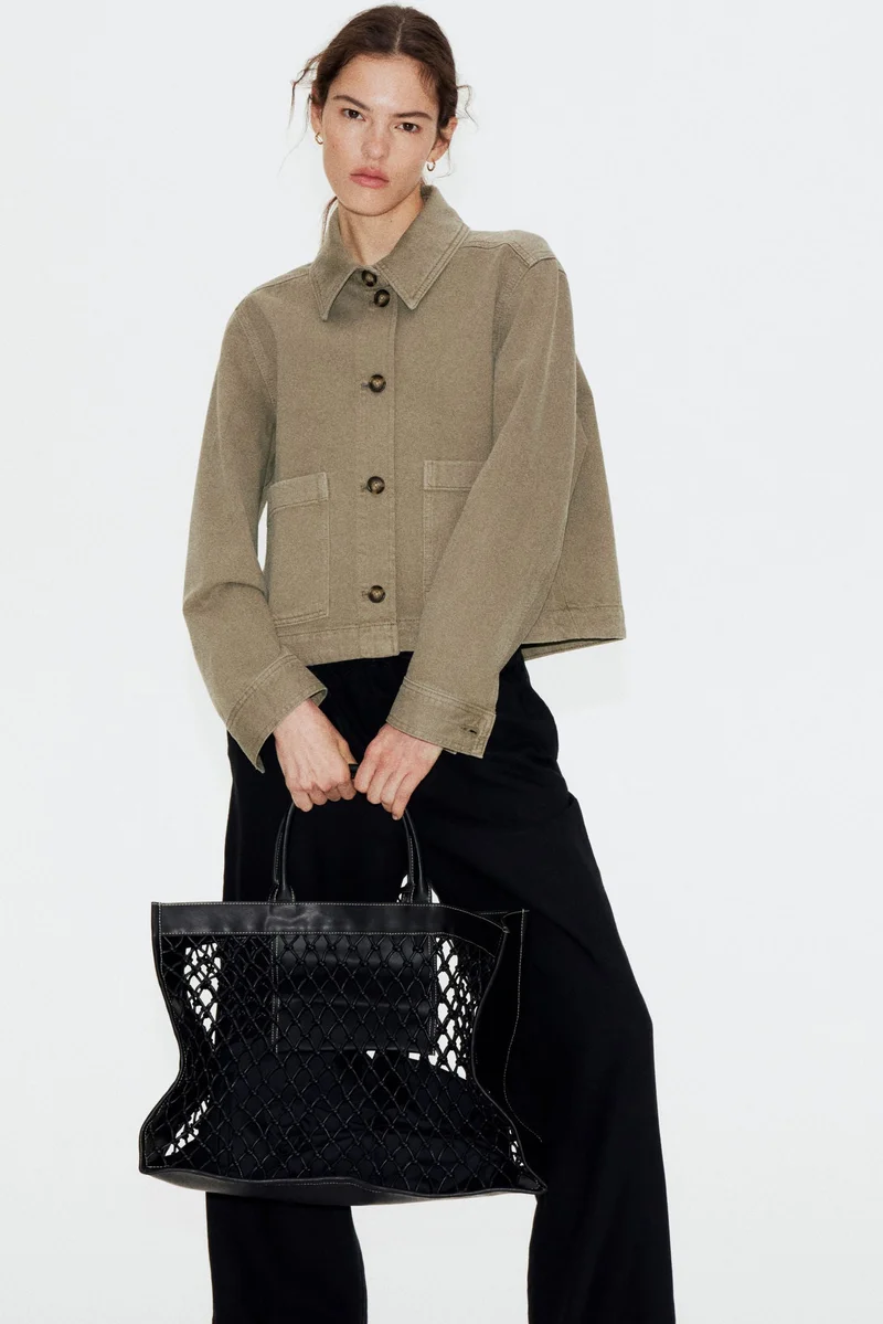 اتش اند ام جاكيت دنيم