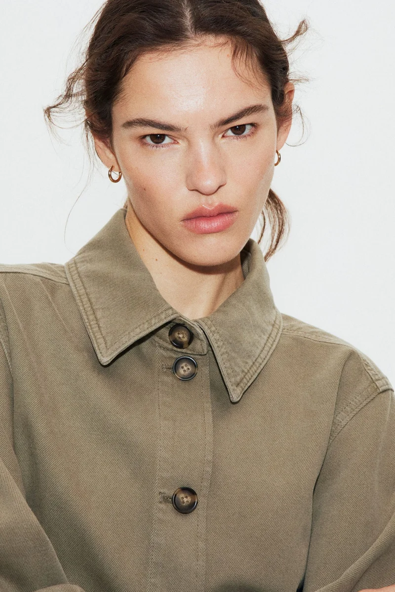 اتش اند ام جاكيت دنيم