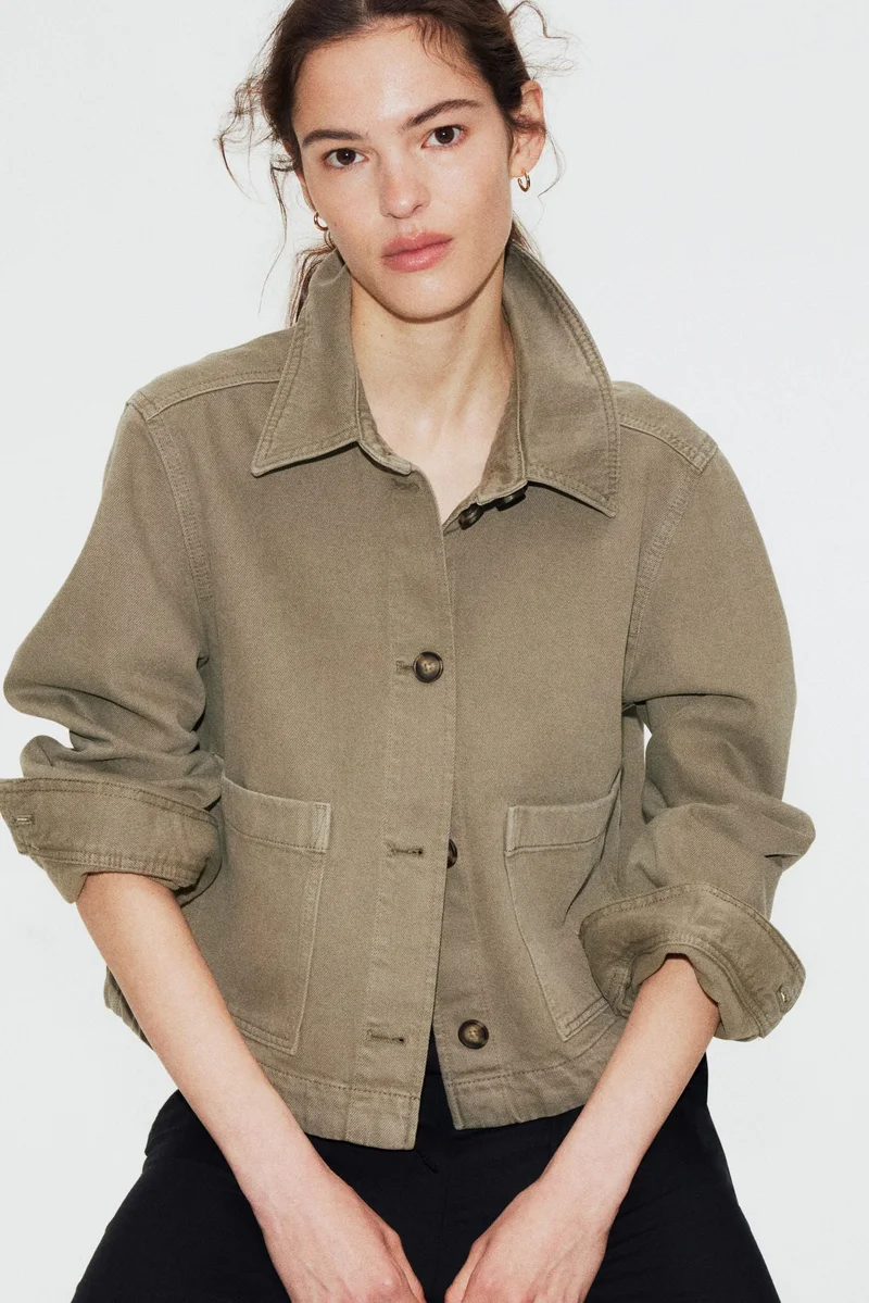 اتش اند ام جاكيت دنيم