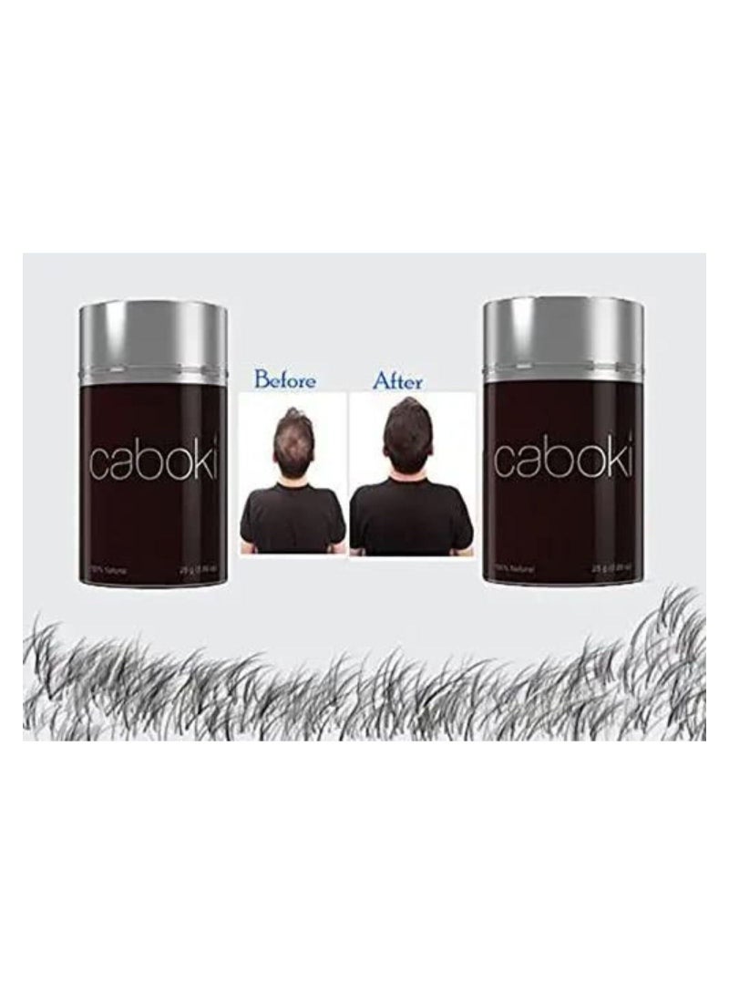 كابوكي ألياف لنمو الشعر للبقع الصلعاء 25 جم بني متوسط - Image 2