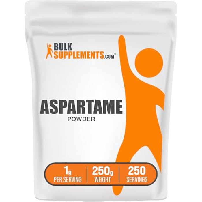 BulkSupplements مسحوق الأسبارتام من BulkSupplements.com - محلي الأسبارتام، بديل السكر للخبز، بديل السكر - نقي وخالي من الغلوتين، 1 جرام لكل حصة، 250 جرام (8.8 أونصة) (عبوة من 1) - Image 1