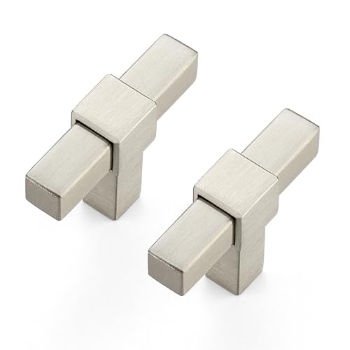 Ravinte Decor 30 Pack Brushed Nickel Cabinet Handles 2 Overall Length Cabinet Pulls Drawer Pulls Cabinet Hardware Kitchen Handles for Cabinets - Image 1