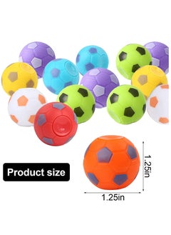 KASTWAVE 12 Pack Soccer Party Favors Goodie Bag Stuffers Mini Sport Fidget Balls Treasure Box Toys  - Image 5