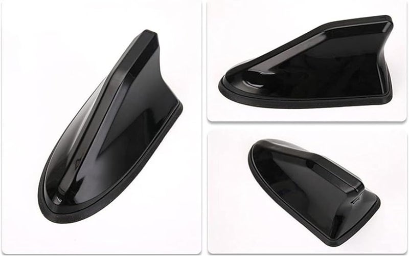 Black Car Shark Fin Antenna For VW T Roc 2015 2024 AM FM Radio Signal Aerial - Image 3