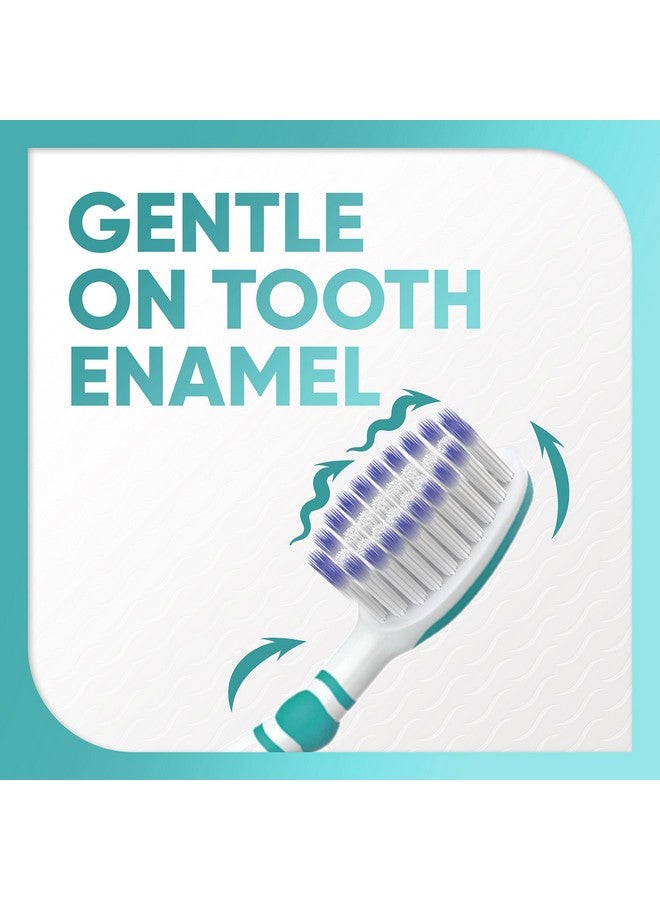 SENSODYNE PRONAMEL Medium Toothbrush, Provides Tooth Enamel Protection And Cleans Better With Less Pressure - 4 Count - Image 3