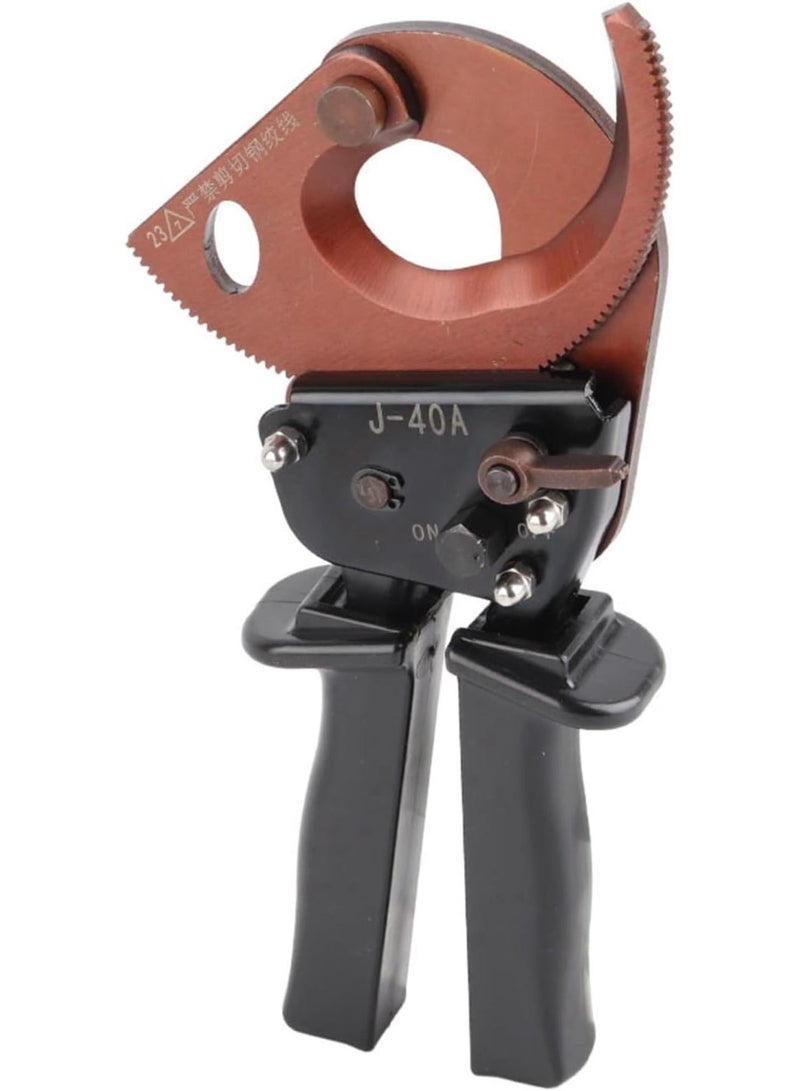 GGOOT Ratchet Cable Scissors Wire Cutter Tool Manganese Steel Industrial Grade Cutting Tool for Hardware Hand Operated  - Image 5