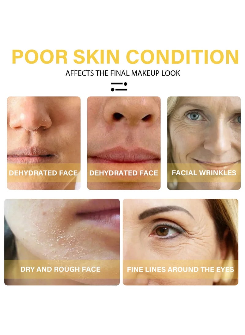 EELHOE Golden Frost Moisturizing Oil Control Cream, Gently Refreshing Skin, Firming And Rejuvenating Facial Skin, Increase Skin Elasticity, Suitable For All Skin Types - Image 4