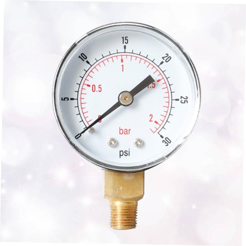 مقياس ضغط عالي الدقة من الفولاذ المقاوم للصدأ 1 4 NPT للسوائل غير المسببة للتآكل - Image 5