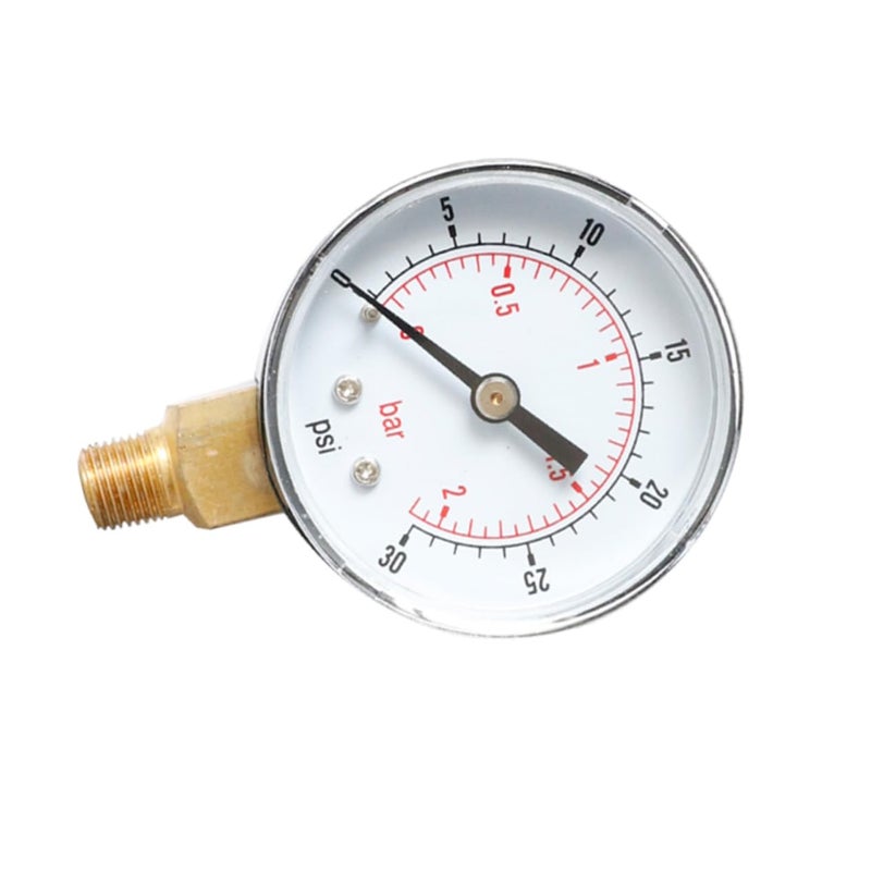 مقياس ضغط عالي الدقة من الفولاذ المقاوم للصدأ 1 4 NPT للسوائل غير المسببة للتآكل - Image 1