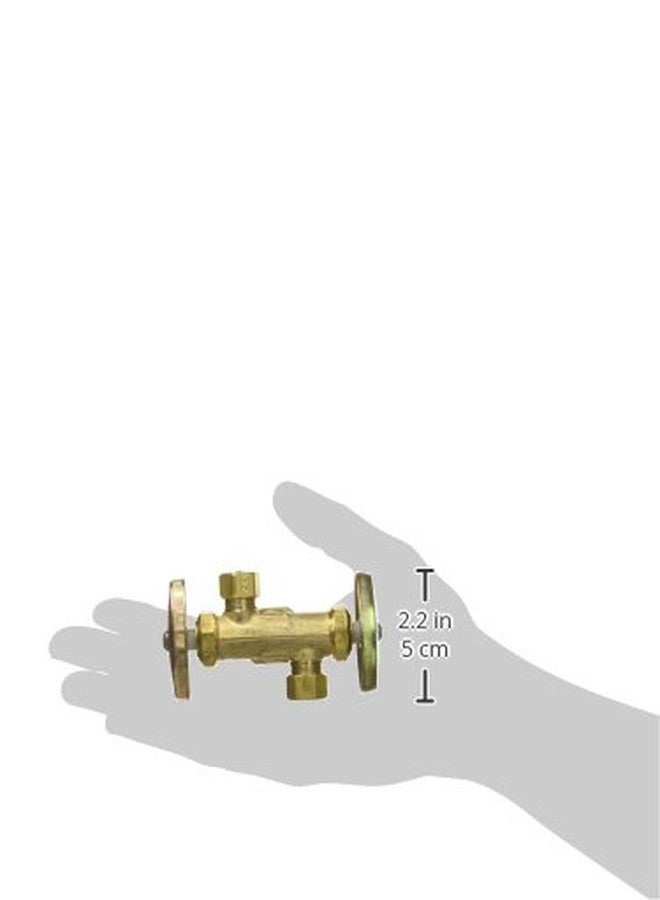 brasscraft Brass Craft R1701DVX R Dual Outlet Shut-Off Valve - Image 3