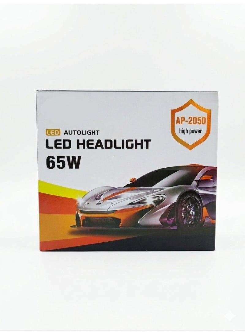 Pair of led Headlight Bulbs 65W Size : 9005 (HB3) - Image 3