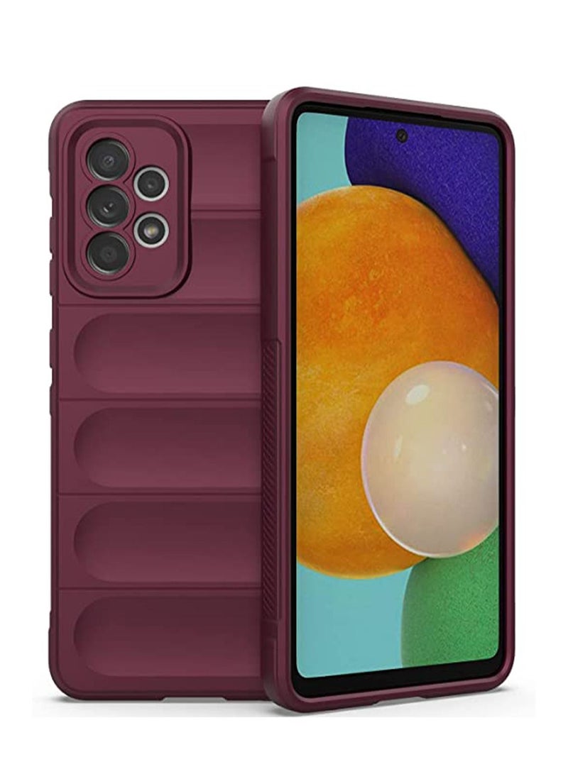 TEAM LUXURY غطاء واقي لهاتف سامسونج جالاكسي A52s 5G / A52 5G / A52 4G - واقي من الصدمات ومانع للخدوش من السيليكون الناعم مع لمسة مريحة ومضاد لبصمات الأصابع - Image 3