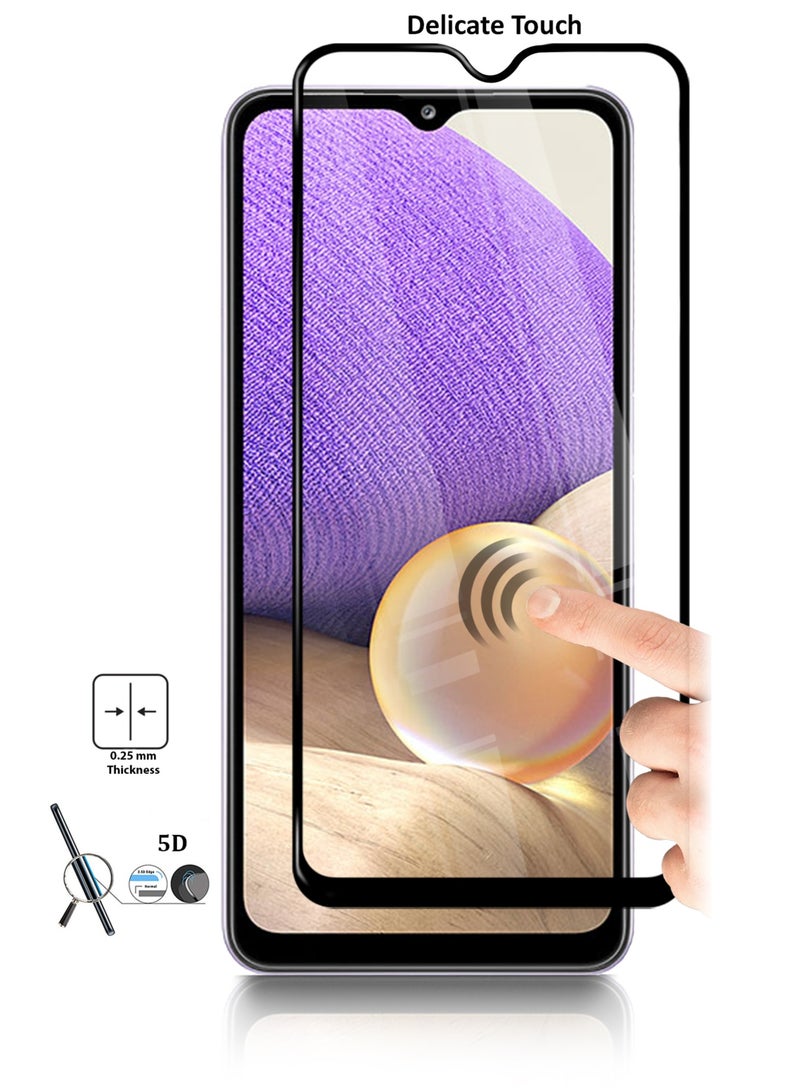 Wtech 5D Tempered Glass Screen Protector for Samsung Galaxy A32 5G - Image 4