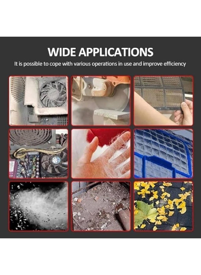 Portable Cordless Electric Air Blower with Powerful 12,000 RPM Turbo Motor for Cleaning and Drying Cars, Multi-Purpose Air Dryer with Rechargeable Lithium Battery, Ideal for Cleaning Dust, Leaves, and BBQ Grills - Image 4