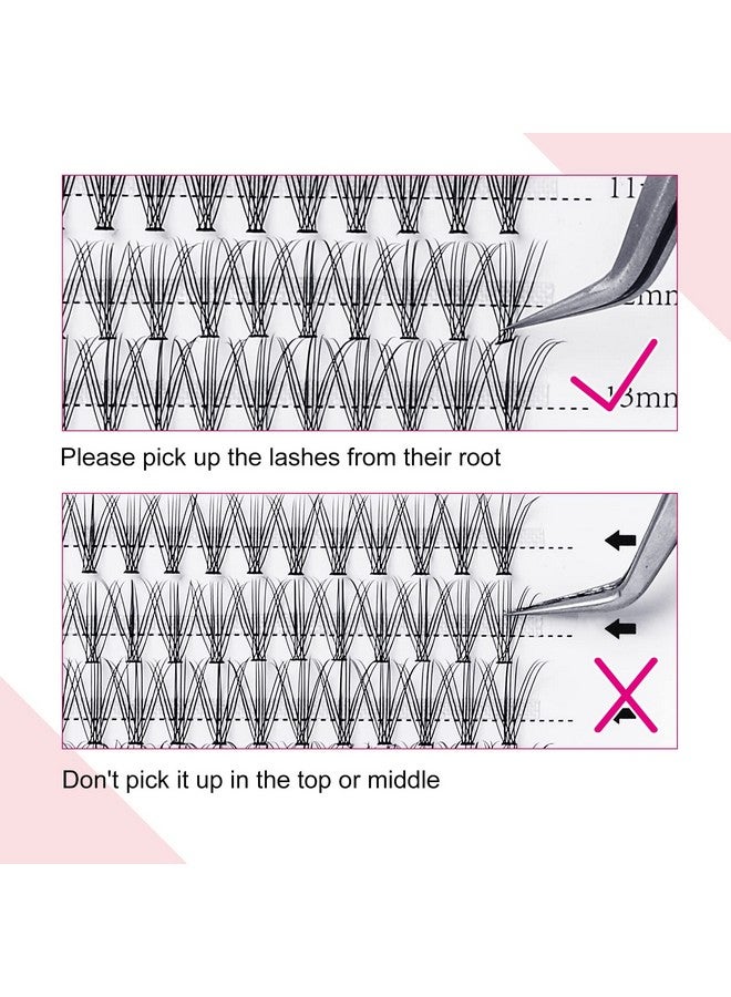 فادلاش رموش فردية طبيعية ناعمة 120 قطعة 10D C Cur طبيعية طويلة سوداء من المنك الصناعي رموش كثيفة رموش صناعية قابلة لإعادة الاستخدام (10D0.07C 815 مم) - Image 5