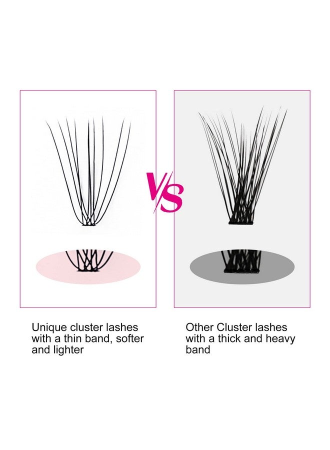 فادلاش رموش فردية طبيعية ناعمة 120 قطعة 10D C Cur طبيعية طويلة سوداء من المنك الصناعي رموش كثيفة رموش صناعية قابلة لإعادة الاستخدام (10D0.07C 815 مم) - Image 2