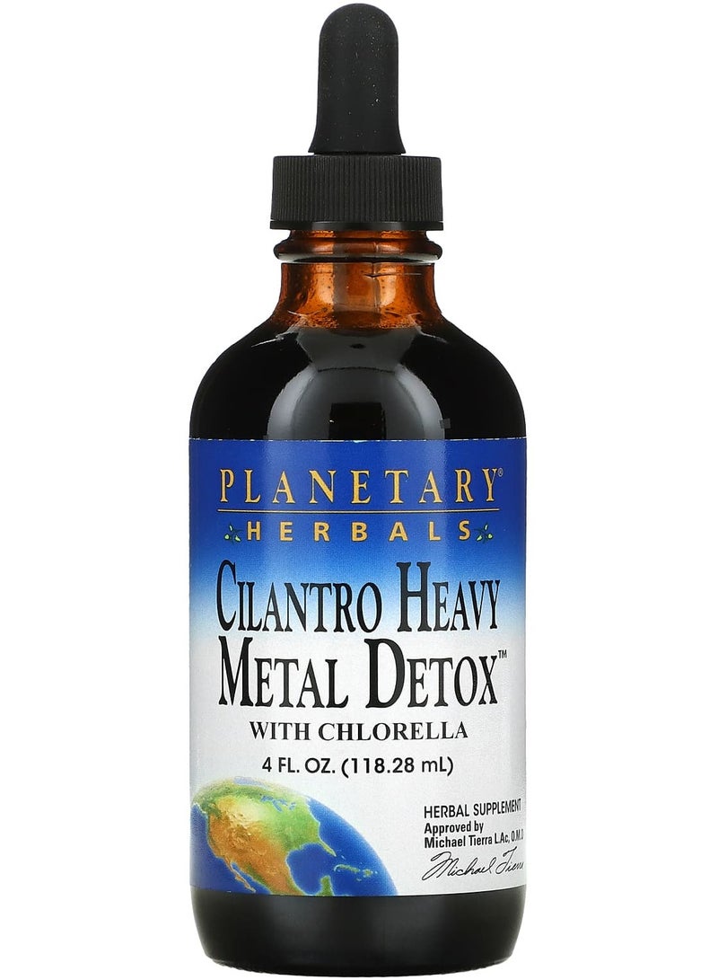 Cilantro Heavy Metal Detox with Chlorella, 4 fl oz (118.28 ml)