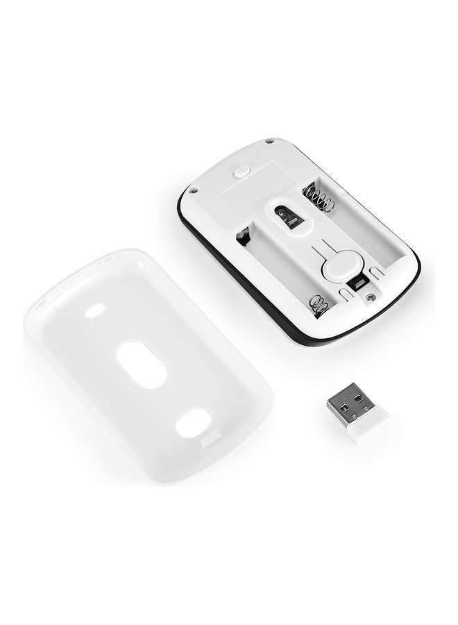 NIBEMINENT 2.4G Wireless Optical Mouse White  - Image 3
