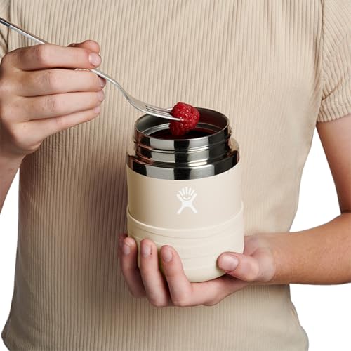 Hydro Flask Insulated Food Container - Snack Container for Kids and Lunch Box - 12 Oz Food Jar in Koala Gray - Image 2