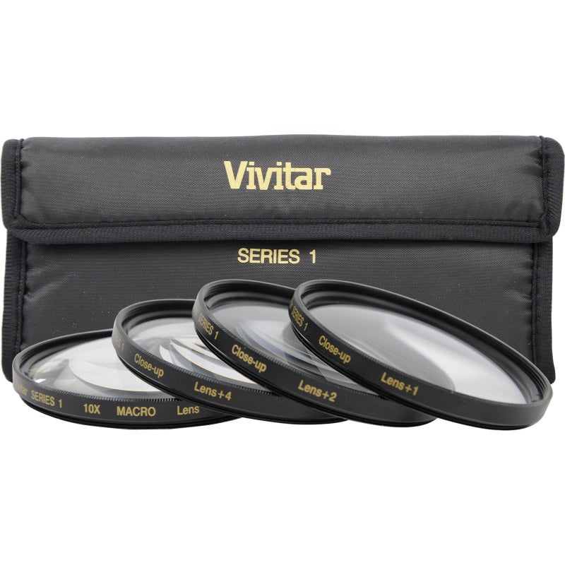 Vivitar Series 1 1 2 4 10 Close-Up Macro Filter Set w/Pouch (77mm) - Image 1