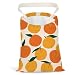 Pykfrhh Car Trash Bag Car Garbage Bag Hanging Cars Trash Can Waterproof Cars Back Seat Organizer for Vehicle Travelling Camping Orange Decor - Image 2