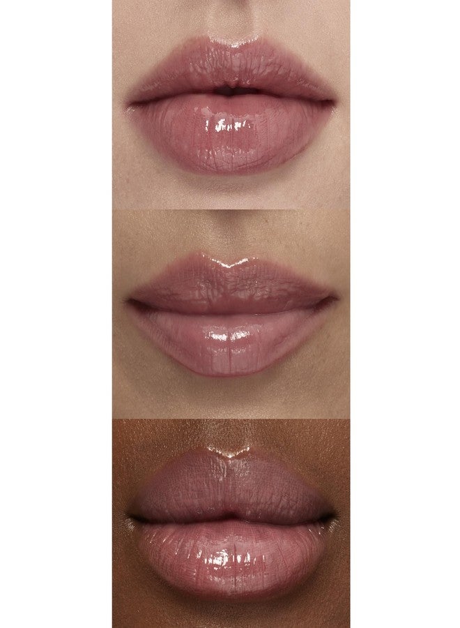 إلف ملمع شفاه elf Sun Boss Gloss SPF 25، ملمع شفاه غني بالأصباغ للحصول على لمسة نهائية شديدة اللمعان، تركيبة مرطبة ومغذية، نباتي وخالٍ من القسوة، Blush Much? - Image 5