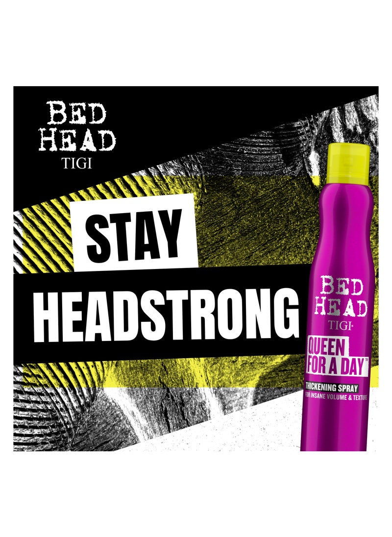 Bed Head Tigi Queen For A Day Thickening Spray for Insane Volume & Texture - 2 Pack  - Image 5