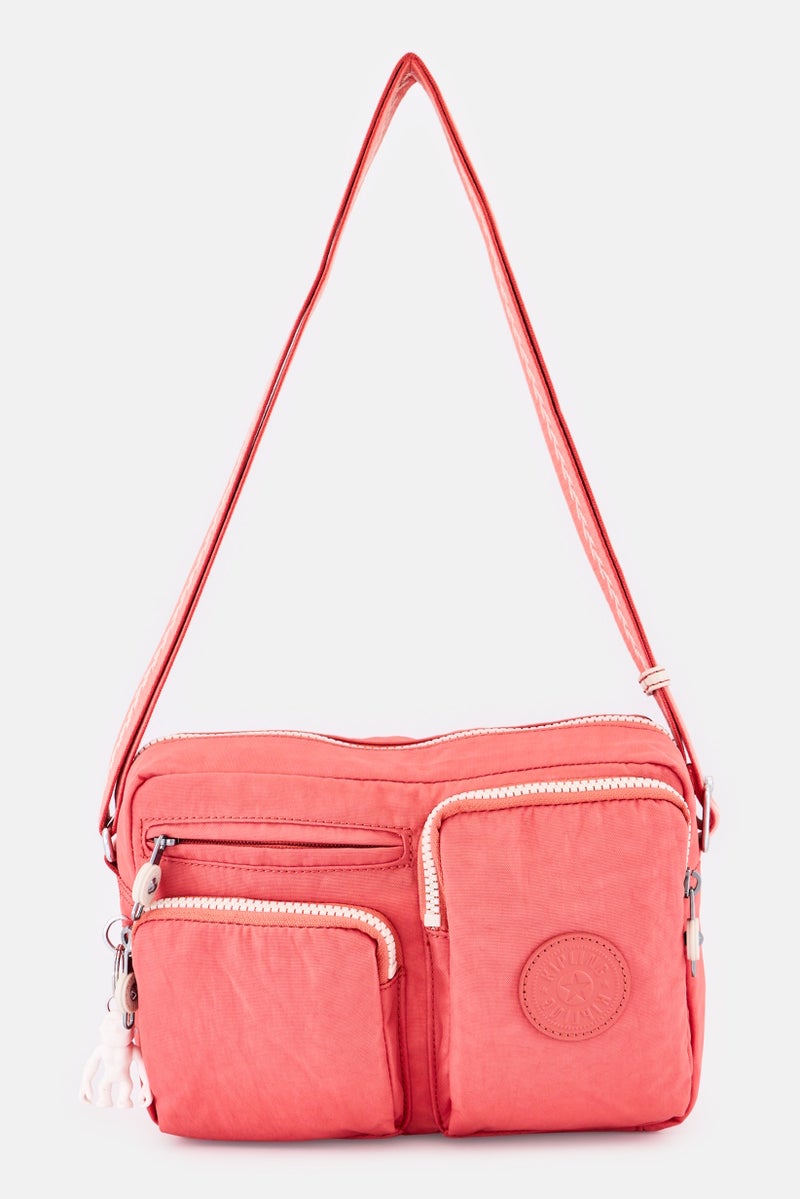 kipling Women Albena M Cross Body Bag, Vintage Pink - Image 1