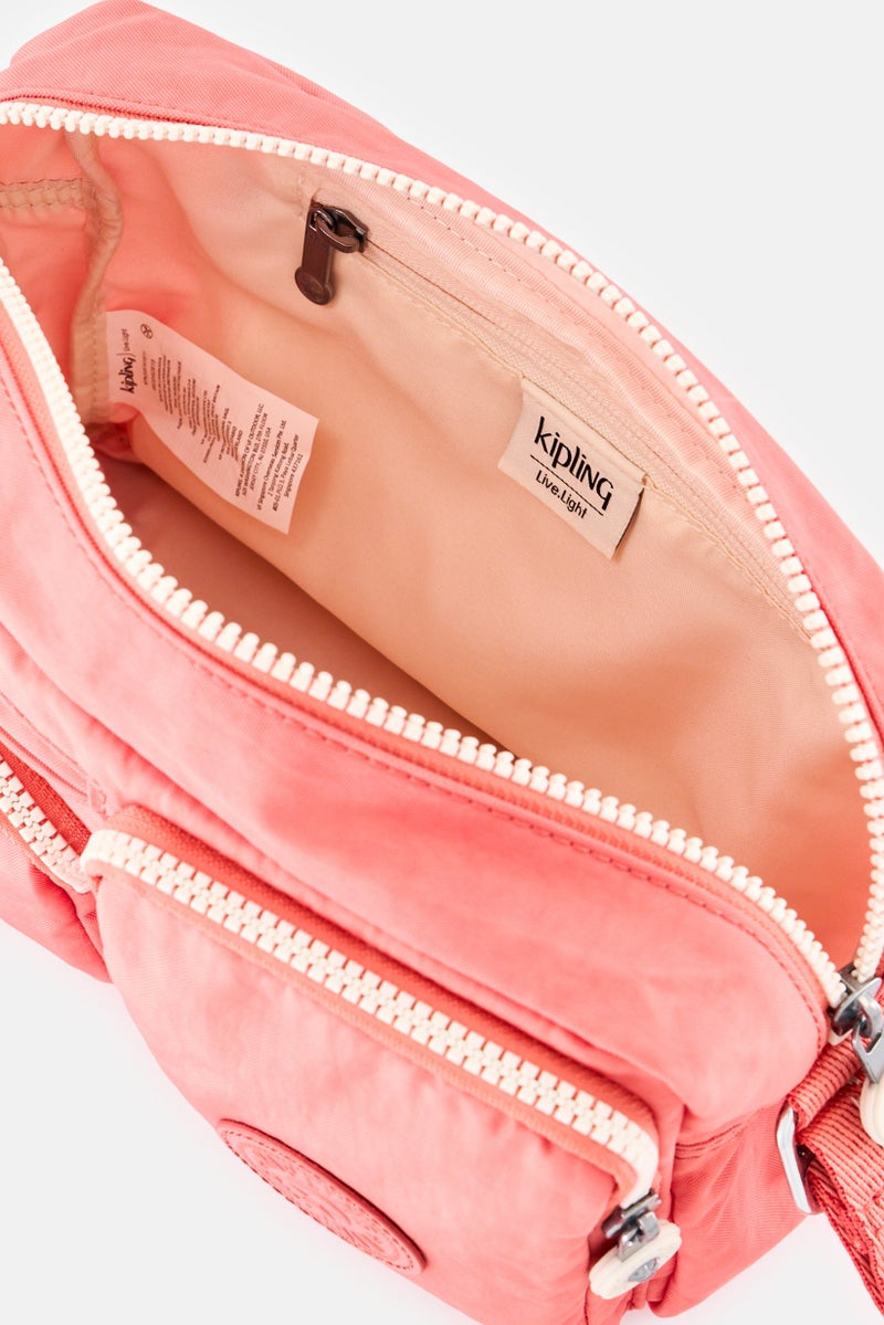 kipling Women Albena M Cross Body Bag, Vintage Pink - Image 3