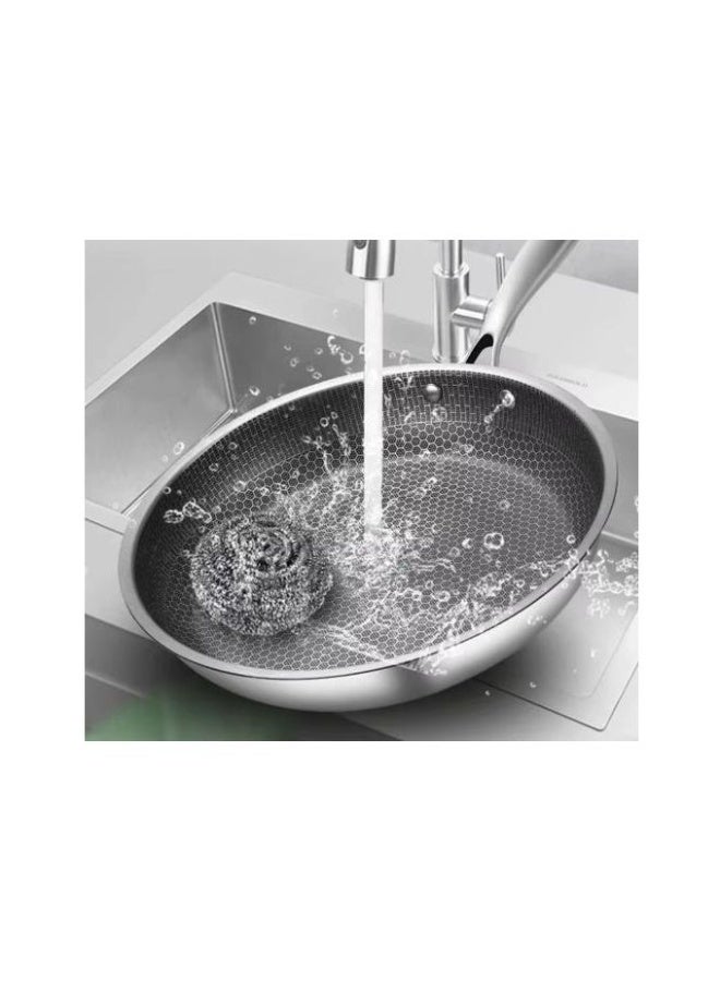 Stainless Steel Frying Pan - 26 Cm - Image 2