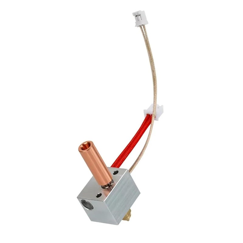 طقم النهاية الساخنة مع فوهة برو، كتلة تسخين، كسر حراري ثنائي المعدن، أنبوب تسخين - Image 1