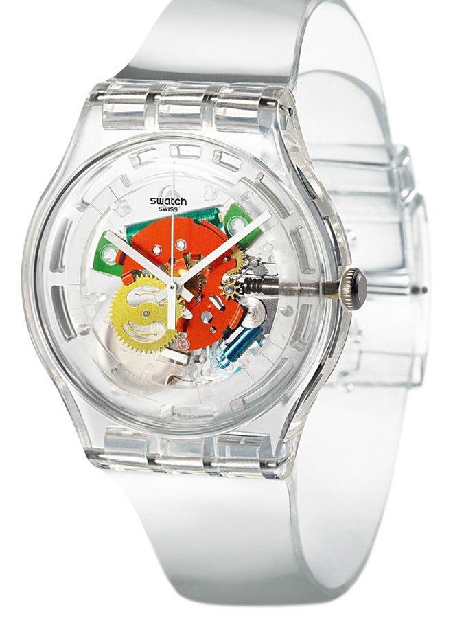 Swatch Unisex Random Ghost Quartz Movement Water Resistant Wrist Watch - 41 Mm - Image 3