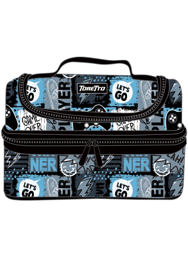 طقم حقائب ظهر 4 قطع مع حقيبة ظهر مدرسية 17 بوصة، حقيبة غداء، زجاجة ماء ومقلمة، هدية للأولاد ✅